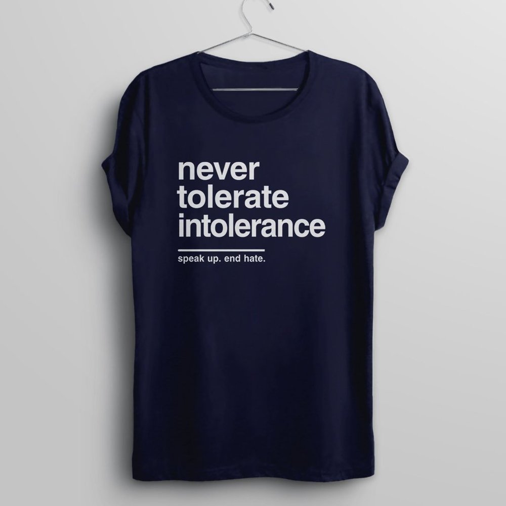 Stop Asian Hate Shirt women men kids Never Tolerate Intolerance end racism